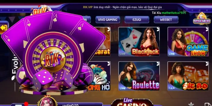 Live Casino - trải nghiệm tuyệt hảo tại Rikvip Live Casino - trải nghiệm tuyệt hảo tại Rikvip